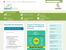 Tablet Screenshot of iepscf-uccle.be